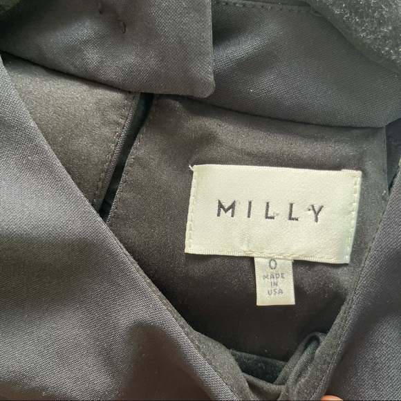 Milly Blair Ostrich Feather Cocktail Dress size 0 - Picture 12 of 14